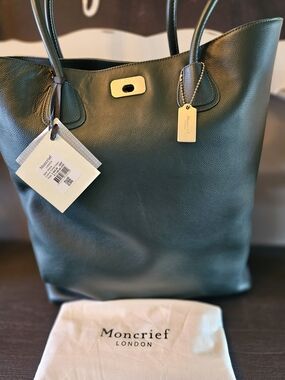 Moncrief London Amelia Commuter Bag - Forest Green - Like NEW